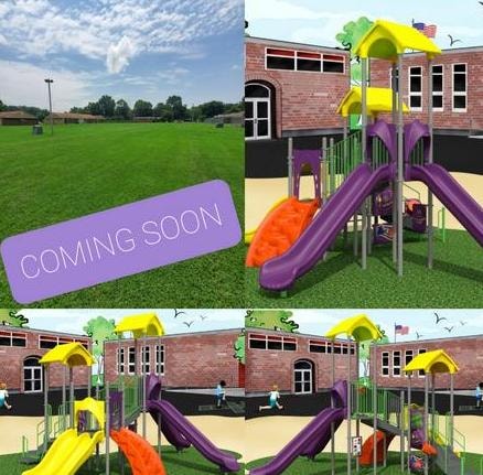 Coming soon — new playground at Seminole Village Apartments, part of Lowe's 100 Hometowns initiative